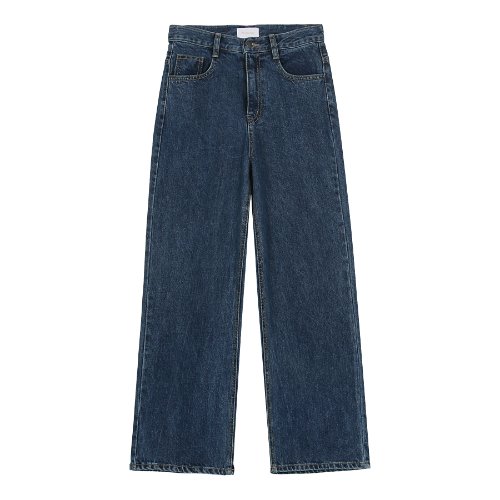 iuw197 high-waist jeans (blue)