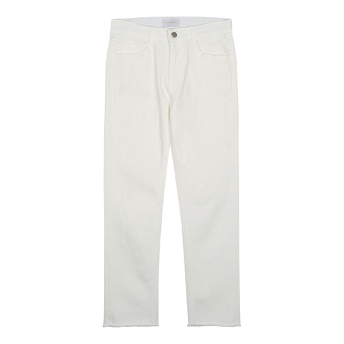 iuw0073 white croped jeans