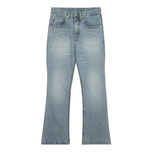 iuw0074 light blue flared jeans