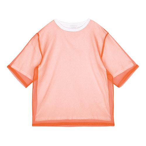 iuw0087 neon_mesh T-shirt (orange)
