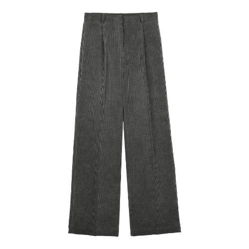 iuw195 corduroy pants (grey)