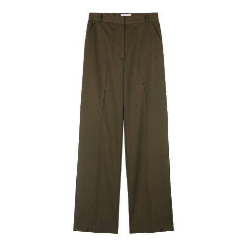 iuw1085 standard fit slacks (brown)