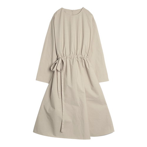 iuw0026 cotton dress (beige)