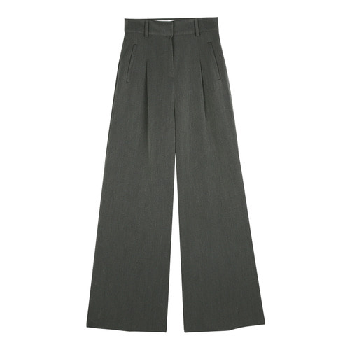 iuw146 wide slacks (grey)
