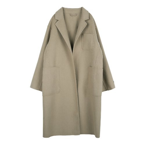 iuw242 3-pocket handmade coat (beige)