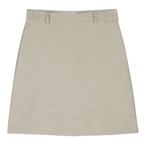 iuw582 Belt mini skirt (beige)