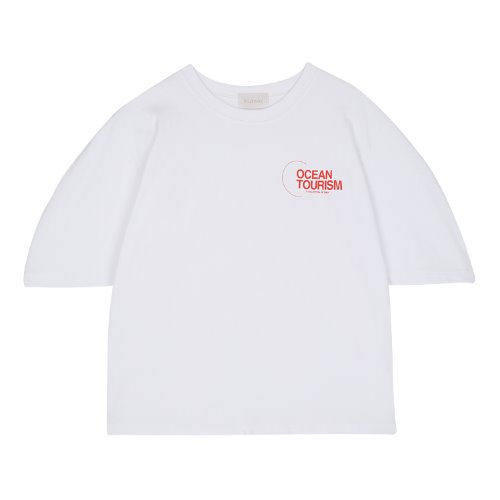 iuw379 Puff T-shirts (white)