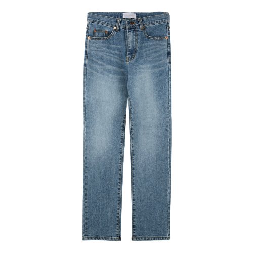 iuw603 bluming straight fit denim pants (blue)