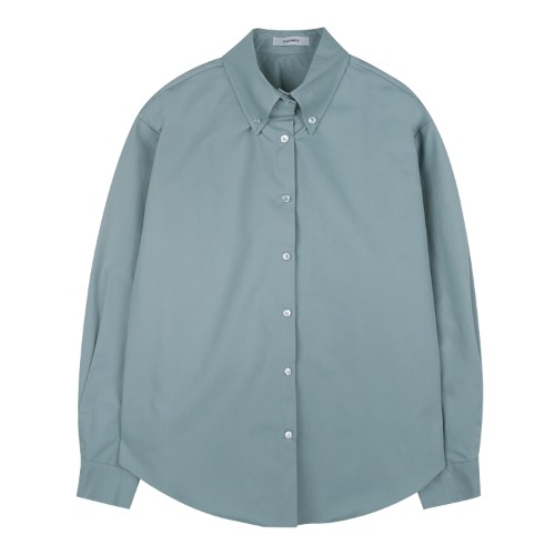 iuw1215 overfit cotton shirts (skyblue)