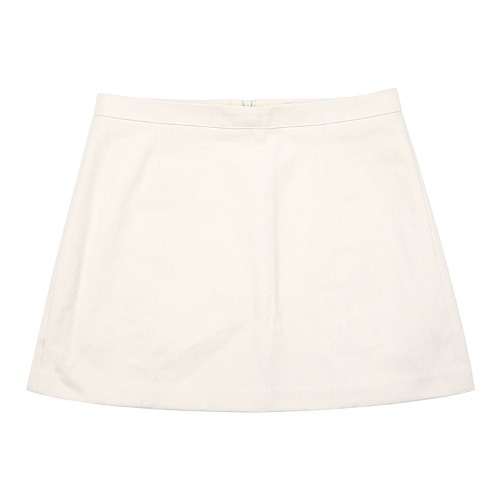 iuw1279 twill mini skirt (cream)